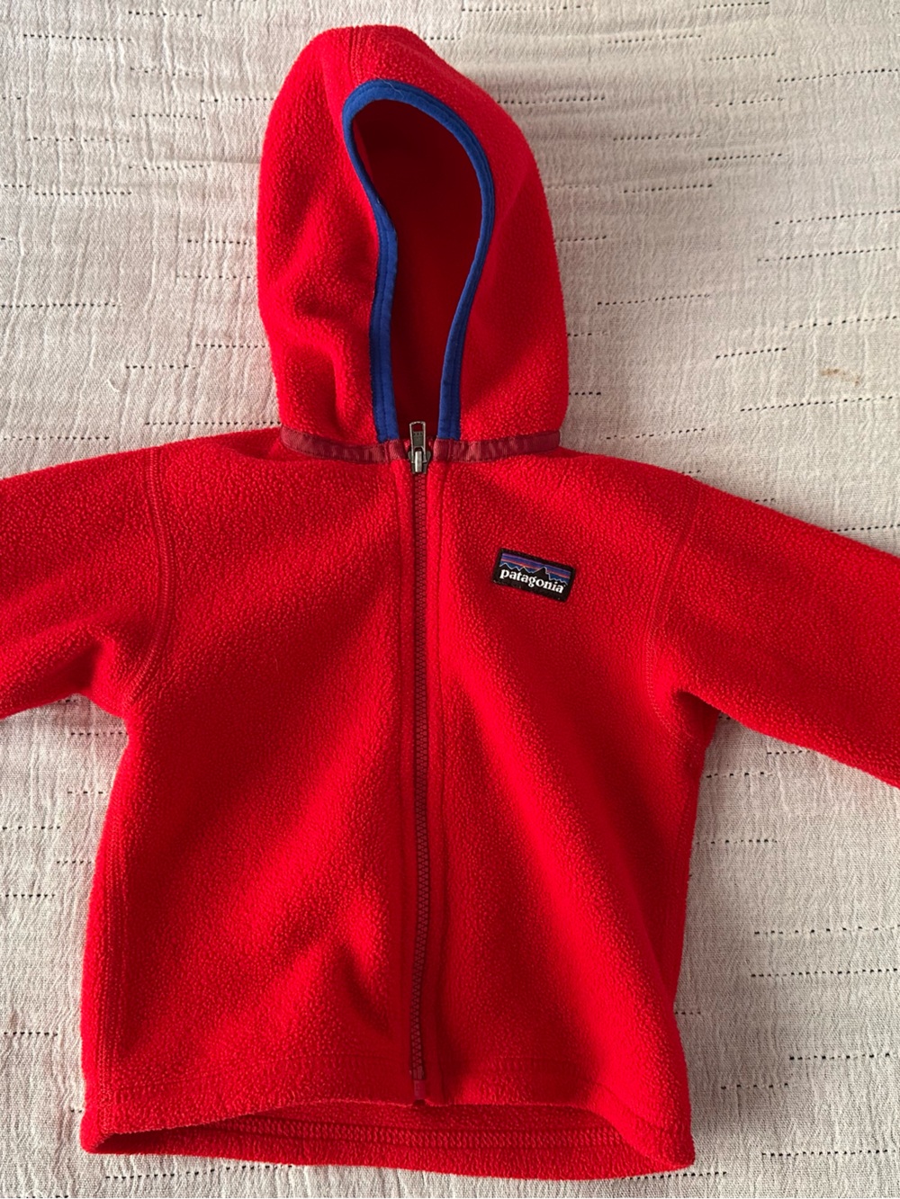 Patagonia Kids Bright Red Synchilla Jacket